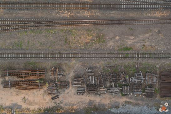 Playmat - railway station (6x4, 183x122cm)